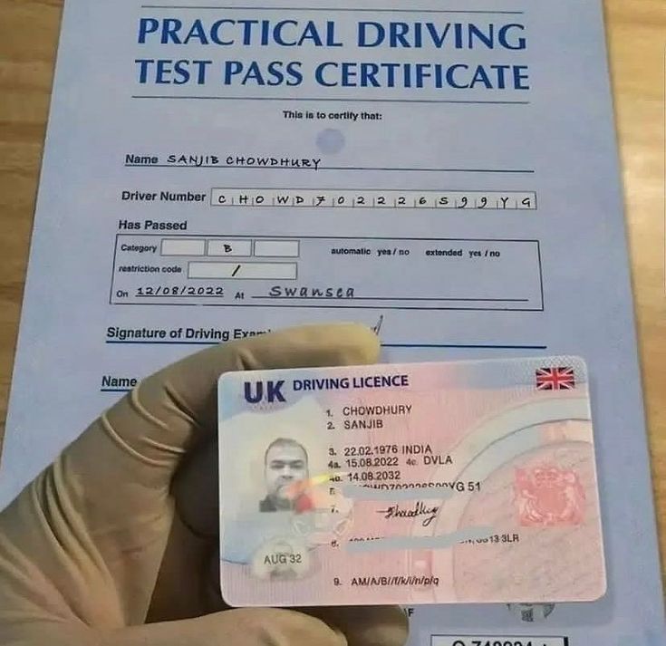 Purchase BE Uk driver's license in Glasgow