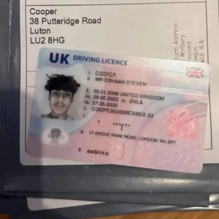 B Driver's License For sale