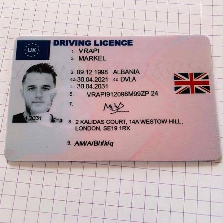 Purchase D Uk Driving License In Liverpool